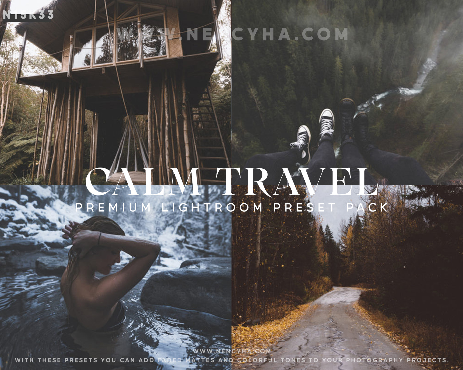 Gói preset dành cho ảnh chân dung phong cảnh thêm hiệu ứng mờ và tông màu rực rỡ cho ảnh chụp của mình (xmp/acr, lr) N15K33 1 N15K33