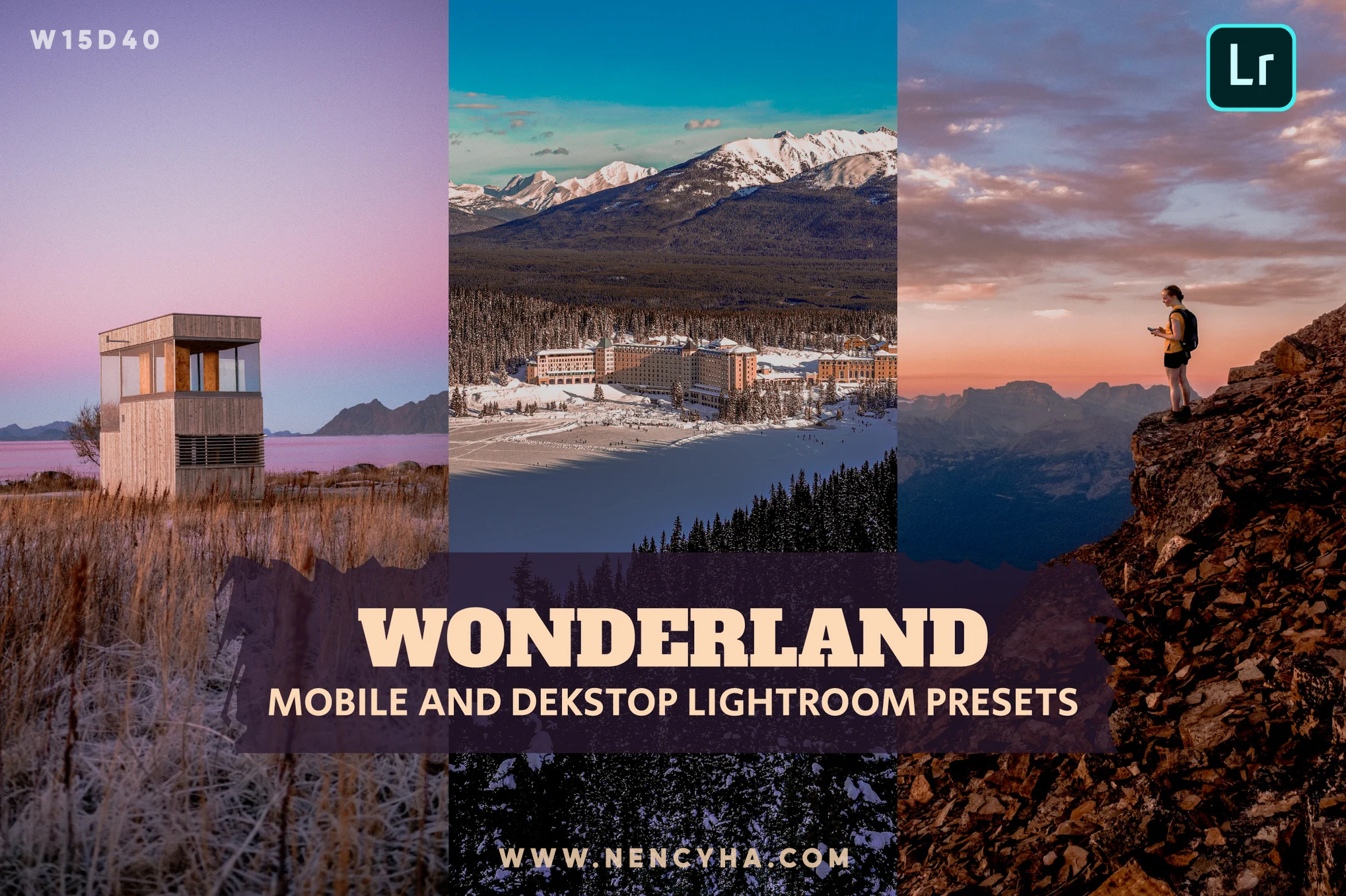 Gói Wonderland Lightroom Presets lấy cảm hứng từ phong cách thẩm mỹ quyến rũ (xmp/acr, dng) W15D40 1 W15D40