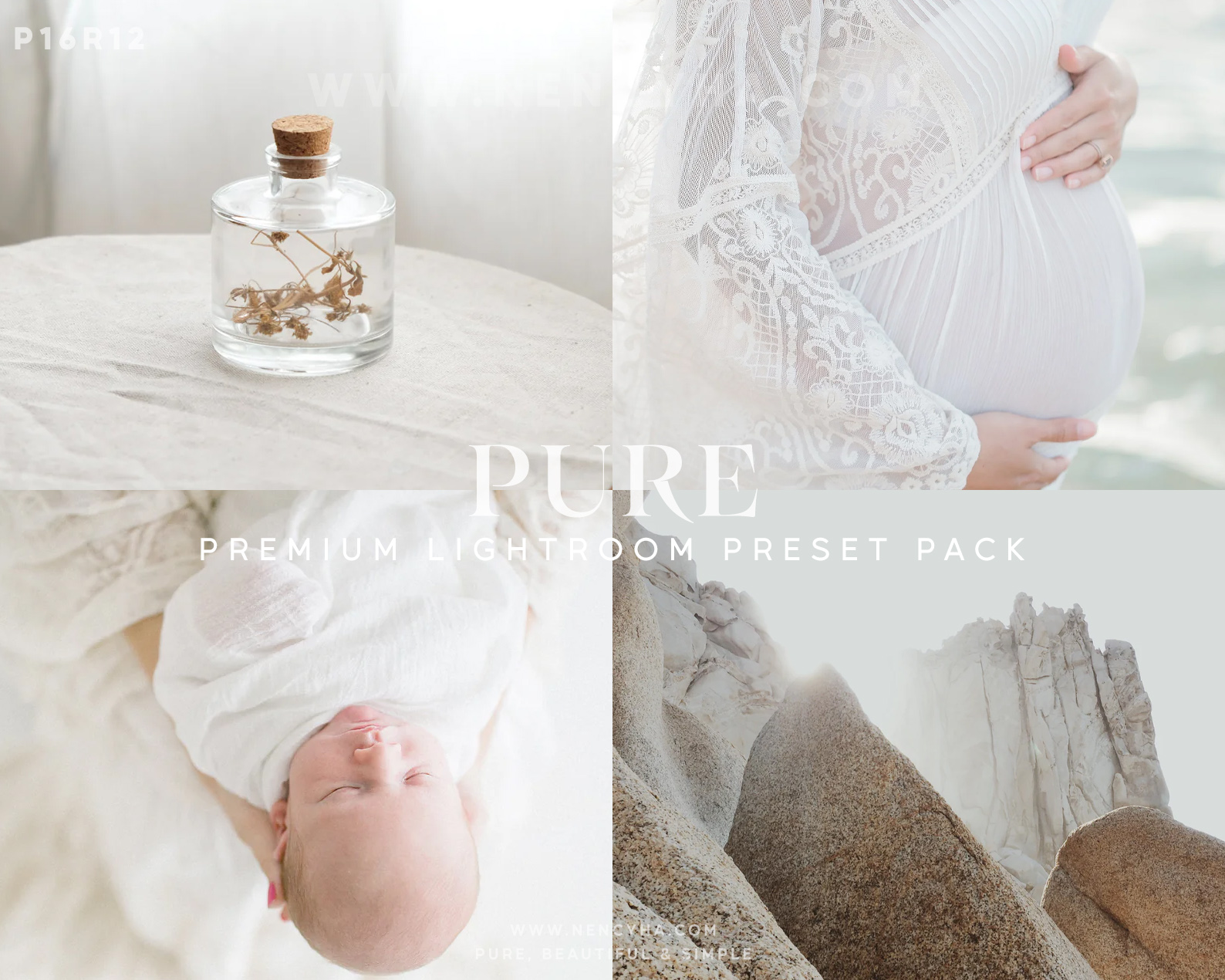 Gói presets dành cho ảnh chân dung thuần khiết, đẹp đẽ và đơn giản (xmp/acr, lrtemplate) P16R12 1 P16R12