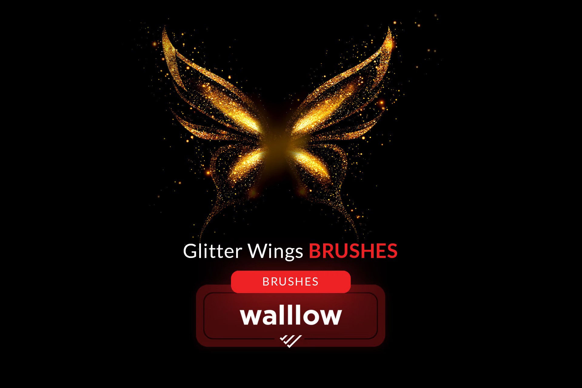 nencyha.com glitter wings photoshop brushes sparkling wings 0