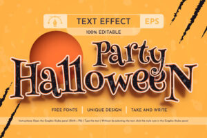 nencyha.com halloween party editable text effect font styl 0 copy