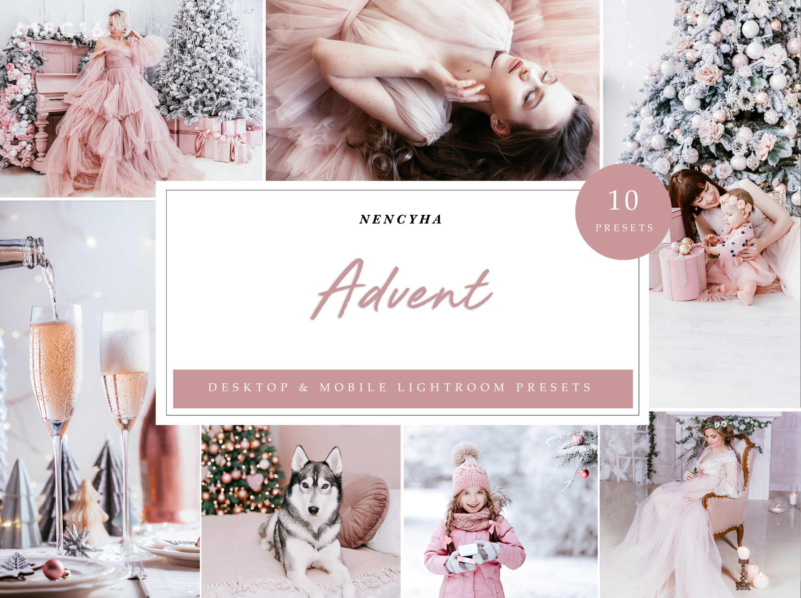 10 x Advent Presets, Christmas Presets, Nude Presets, Portrait Presets (xmp/acr, dng, lr) A18C16 1 A18C16