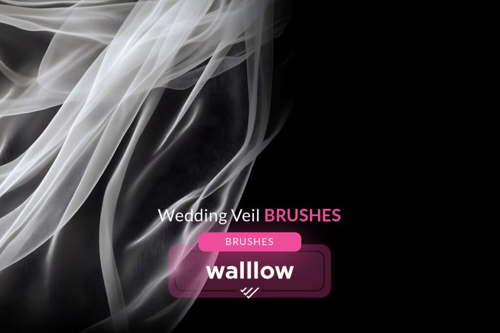 Wedding Veil Photoshop Brushes | Digital Brush Set Free Download 1 nencyha.com wedding veil photoshop brushes digital brush set 2