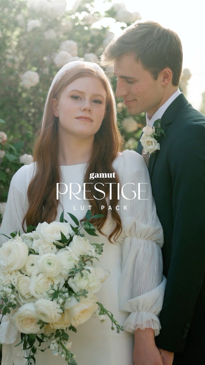 GAMUT - Prestige – Wedding LUTs – Được thiết kế dành cho phim Cưới nhẹ nhàng thanh lịch - Rạng rỡ - Sang trọng (cube) L33N56 1 GAMUT - Prestige – Wedding LUTs – Được thiết kế dành cho phim Cưới nhẹ nhàng thanh lịch - Rạng rỡ - Sang trọng (cube) L33N56