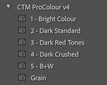 CTM ProColour v4 – Gói Preset Tối Ưu Hóa Cho Nikon, Sony, Fuji, Canon (xmp/acr) C45B88 12 ctm procolour v4 goi preset toi uu hoa cho nikon sony fuji canon 16