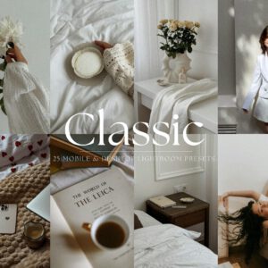 Lightroom Preset Bundle | Luxury Aesthetic Presets – Gói Preset 25 Tone Màu Sang Trọng Dành Cho Ảnh Chân Dung (xmp/acr, dng) L39V13