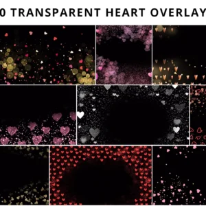 PhotoWhoa-580+ Premium Heart Overlays – Gói 580+ Lớp phủ cao cấp (png/jpg) B43V79 58 photowhoa 580 premium heart overlays nencyha.com 29
