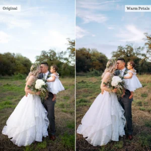 warm petals single color palette presets goi presets cho phong cach chup anh cuoi dinh hon va chan dung 10