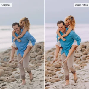 warm petals single color palette presets goi presets cho phong cach chup anh cuoi dinh hon va chan dung 13