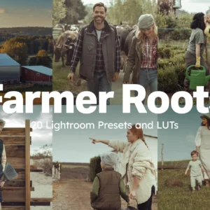 20 Lightroom and LUT presets from Farmer Roots – Gói Preset và LUTs màu mộc mạc phản ánh cuộc sống nông thôn (xmp/acr, cube) G63B47