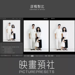 Gói Preset Dành Cho Ảnh Chân Dung Gia Đình Studio Mô Phỏng Phim Nhật Bản (xmp/acr, dng) L54B84