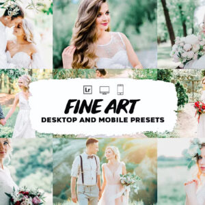 Creative Market – Fine Art Wedding Lightroom Presets – Bộ sưu tập Preset fine art tươi sáng và nhẹ nhàng được thiết kế cho Nhiếp ảnh cưới (xmp/acr, dng, lr) T84H24