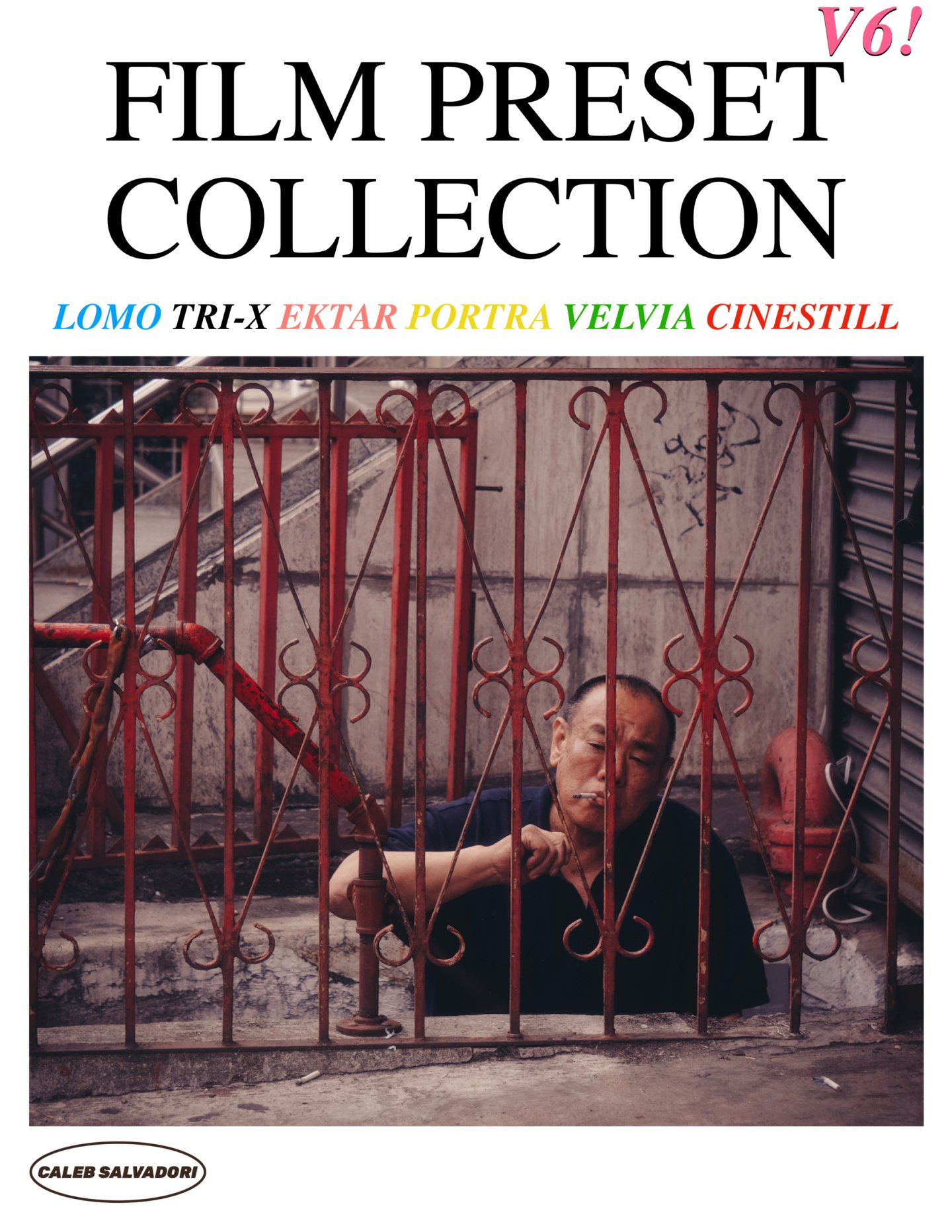 Caleb Salvadori - Film Preset Collection V6 2025 – Bộ sưu tập Preset giả lập màu film cổ điển ấn tượng chất lượng và hoàn hảo 2025 (xmp/acr) A84C56