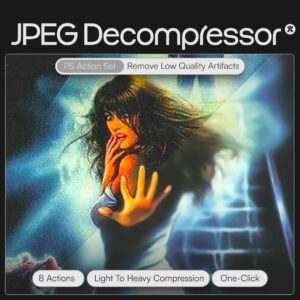 DoronSupply / Doron Studio - JPEG Decompressor – Gói Photoshop Actions Làm Nét Hình Ảnh (atn) N89A35