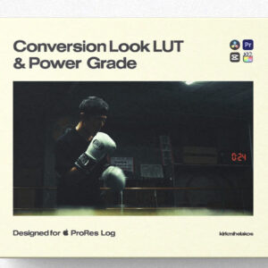 Kirk Mihelakos - Apple iPhone ProRes Log - Conversion LUT & PowerGrade – Gói LUTs và PowerGrade Dành Cho Apple ProRes Log (cube, drx) A87X48