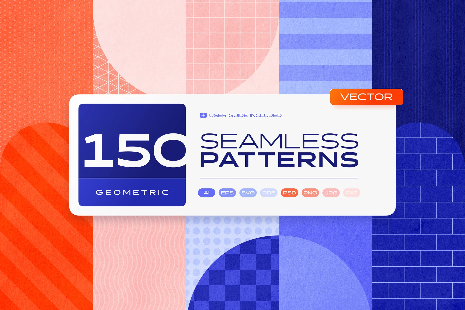 Samolevsky - 150 Geometric Seamless Patterns Collection – Bộ sưu tập 150 mẫu hình học liền mạch (PNG/JPG/PSD/AI/EPS/SVG) T84X73 1 Samolevsky - 150 Geometric Seamless Patterns Collection – Bộ sưu tập 150 mẫu hình học liền mạch (PNG/JPG/PSD/AI/EPS/SVG) T84X73