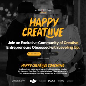 Fulltime Filmmaker - Happy Creatiive – Khoá học làm phim độc quyền từ Parker Walbeck dành cho nhà sáng tạo nội dung bằng máy ảnh P91D66