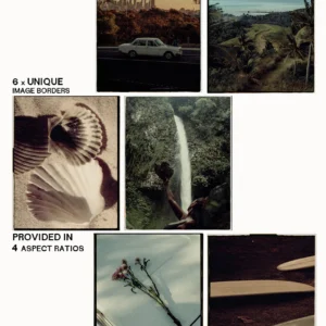 envijon nostalgia photo collection bo suu tap preset mang phong cach hoai niem va film borders dust scratches light leaks 10