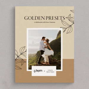 G-Presets - Grace Troutman - Golden — Bộ sưu tập preset màu vàng óng ấm áp tinh tế và mềm mại (xmp/acr, mp4) M101V28