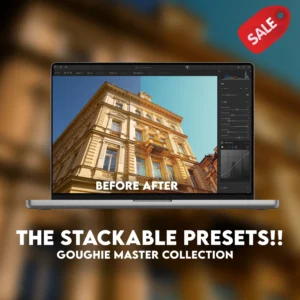 Goughie - The Ultimate Stackable Preset Collection — Bộ sưu tập Preset màu sắc rực rỡ dành cho ảnh chân dung phong cảnh và chụp đêm (xmp/acr) C100D78