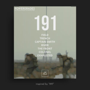 Mononodes - 1917 Reverse Engineered PowerGrades — Bộ sưu tập mang màu sắc của dòng Film độc đáo (drx)