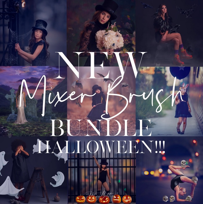 Halloween Mixer Brushes — Bộ sưu tập Mixer Brushes dành cho Halloween (abr) L105X55 1 Halloween Mixer Brushes — Bộ sưu tập Mixer Brushes dành cho Halloween (abr) L105X55