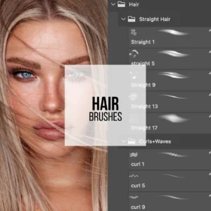 Tamara Williams - Hair Brush — Bộ sưu tập 44 Brush tóc tự nhiên siêu thực dành cho Photoshop của Tamara Williams (abr) A106X69