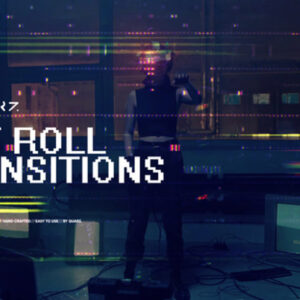 CRT Roll Transitions for DaVinci Resolve — Gói Transitions hiệu ứng CRT dành cho DaVinci Resolve D111X10