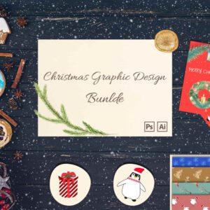 Eldamar Studio - Christmas Graphic Design Bundle — Bộ Thiết kế Đồ họa Giáng sinh 2025 đầy đủ Y111T34
