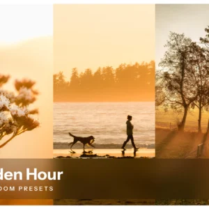 Golden Hours Lightroom Presets — Bộ sưu tập Preset ghi lại khoảnh khắc kỳ diệu của giờ vàng (xmp/acr, dng) T112G24