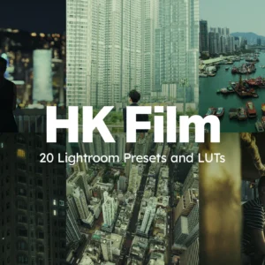 HK Film Lightroom Presets and LUTs — Bộ sưu tập Preset Lightroom và LUTs phim Hồng Kông (xmp/acr, cube) K113X90