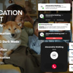 Notification Widget Davinci Resolve — Mẫu thông báo dành cho Davinci Resolve (drfx) G114X33