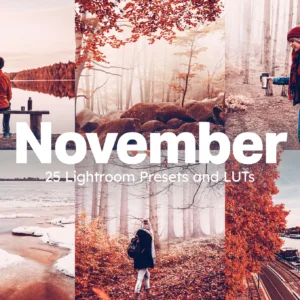 November Lightroom Presets and LUTs — Gói Preset Lightroom và LUTs Mang Màu Sắc Của Tháng 11 (xmp/acr, cube) T113X76