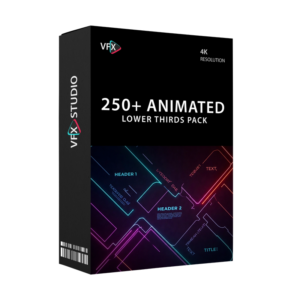 50+ Animated Lower Thirds Pack — Bộ sưu tập phụ đề điện ảnh SIGNATURE dành cho Adobe Premiere và Adobe After Effects K119T42