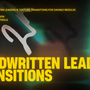 Handwritten Leaders Transitions DaVinci Resolve — Thêm Film Leaders analog vào video của bạn X116T09