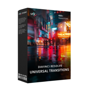 400+ DaVinci Resolve Universal Transitions Bundle — Bộ sưu tập hơn 400+ hiệu ứng ứng chuyển cảnh nâng cao dành cho DaVinci Resolve R123X97