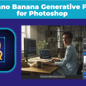 Aescripts Nano Banana Generative Fill for Photoshop — Plugin tô màu tự động Nano Banana cho Photoshop R125E34