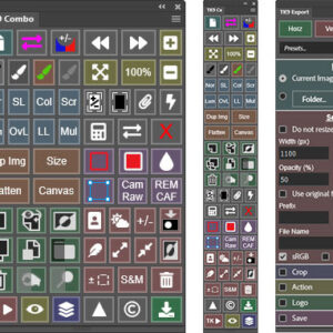 Bộ Panel TK9 v3.0.0 dành cho Adobe Photoshop D123R91