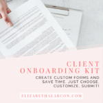 Elizabeth Alarcon - Client Onboarding Kit — Bộ công cụ tiếp nhận khách hàng mới dành cho Nhiếp ảnh gia (pdf, docx) T126C39