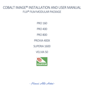 Fuji Film Modular Package — Gói Preset mô-đun phim Fuji Film 3.1 của Cobalt Image (xmp/acr) E128X15