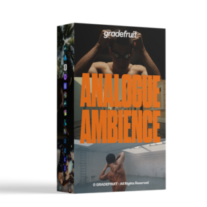 GradeFruit - Analogue Ambience LUTs & LR Presets — Bộ sưu tập LUTs & Preset LR thổi hồn ấm áp và chất điện ảnh kinh điển vào tác phẩm của bạn (xmp/acr, cube, drx, dng) R126X77
