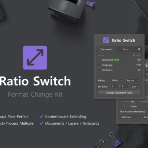 Ratio Switch - Format Change Kit — Plugin thay đổi định dạng trong Photoshop (zxp) G127X89