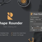 Shape Rounder - Path Editing Kit —  Plugin tạo các góc tròn trong Photoshop (zxp) X127R81