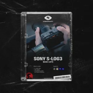Bộ Base LUT Sony S-Log3 của Visionary Colour (cube) R130X74