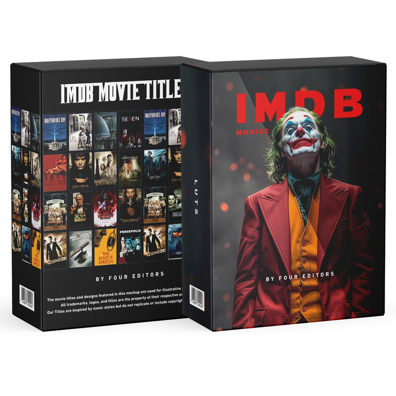 FourEditors - IMDB Hollywood Movie LUTS and Titles — Bộ sưu tập LUTs phim hay nhất và những tựa phim nổi tiếng nhất (cube) R129X79 2 FourEditors - IMDB Hollywood Movie LUTS and Titles — Bộ sưu tập LUTs phim hay nhất và những tựa phim nổi tiếng nhất (cube) R129X79