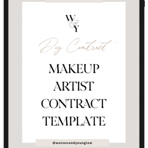 Makeup Artist Contract Template — Mẫu hợp đồng dành cho chuyên viên trang điểm (docx) R130X11