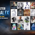 Master Visual FX Photoshop Action Bundle — Bộ Action Hiệu Ứng Hình Ảnh Cao Cấp cho Photoshop (atn) D130X51