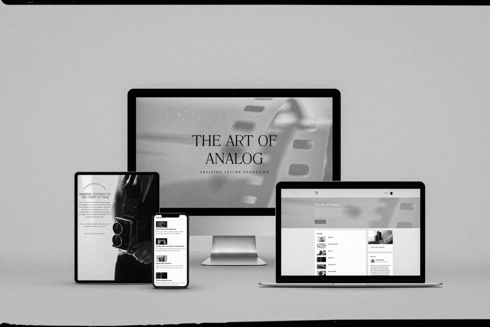 Nghệ thuật nhiếp ảnh Analog của NAG Kayleigh Taylor (mp4) E130X98