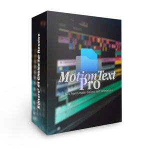 Ryan Herrick - Motion Text Pro V1 (Updated 2026) — Gói 42 hiệu ứng hoạt ảnh văn bản mượt mà tinh tế và thu hút người xem của Ryan Herrick dành cho DaVinci Resolve R130T60