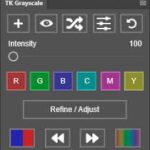 TK Grayscale Plugin for Photoshop — Plugin Photoshop độc đáo để tạo ra hình ảnh đen trắng trong Photoshop (ccx) P129X61